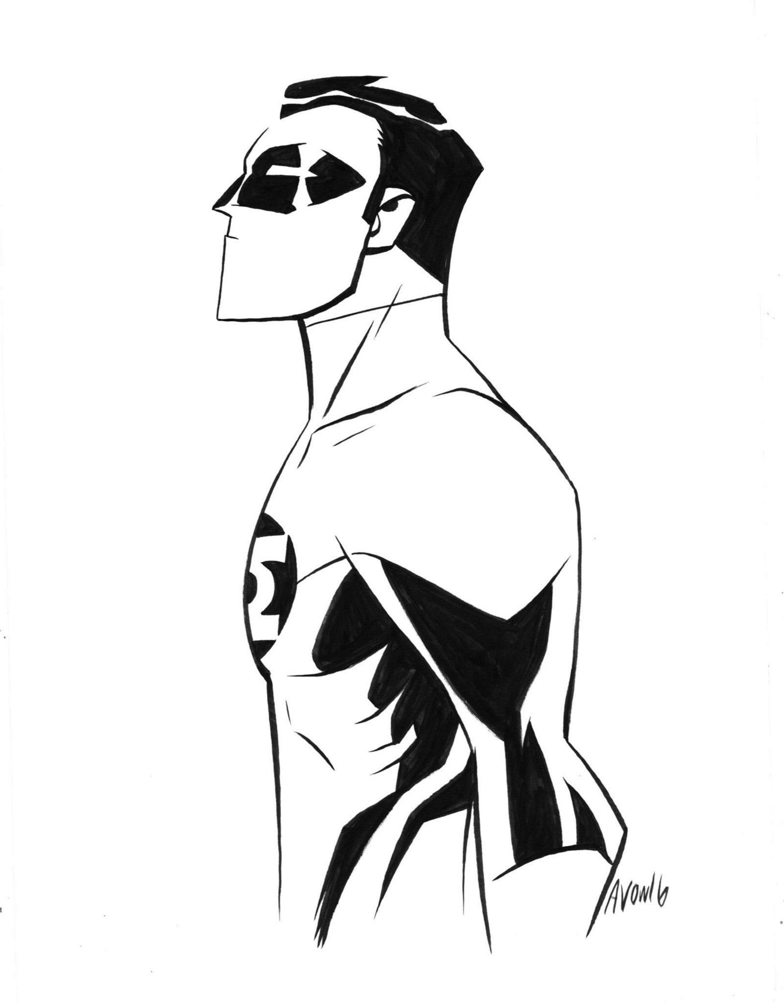 Green Lantern Daily Sketch