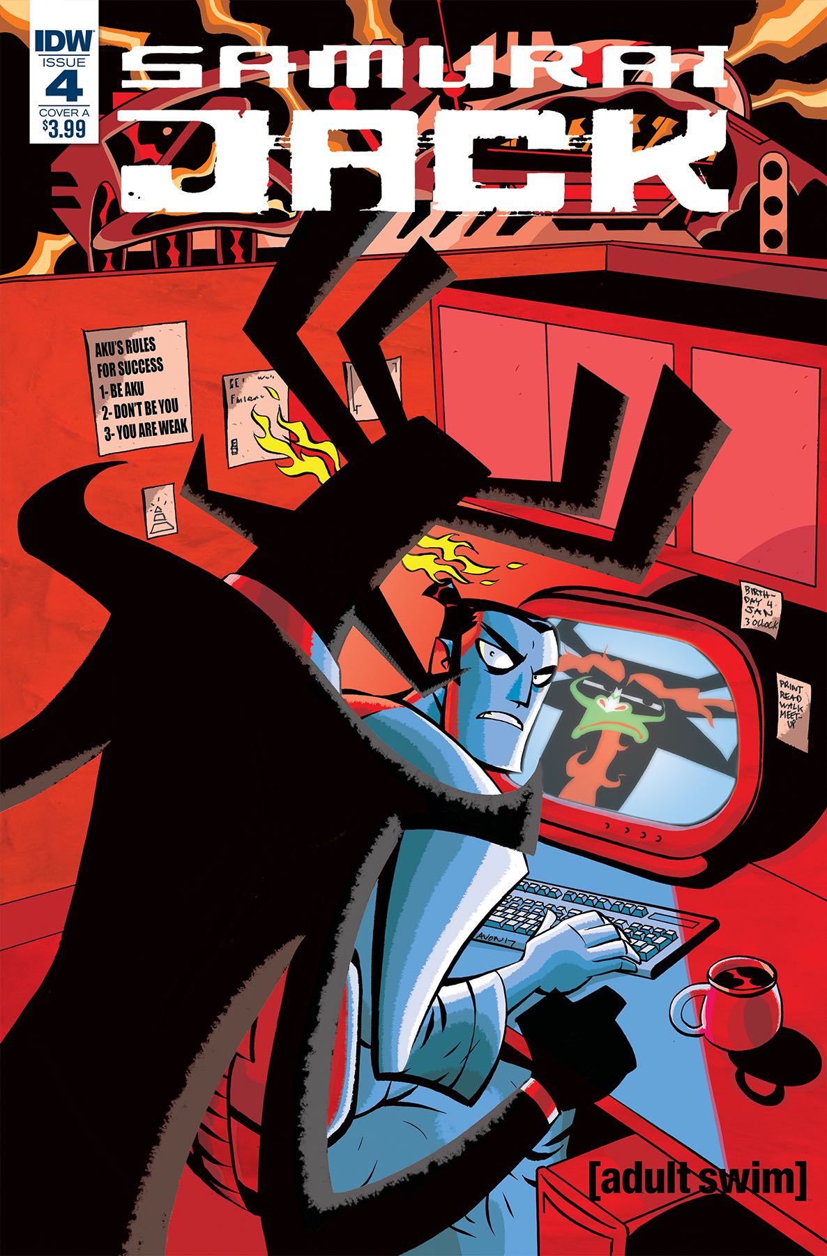 Samurai Jack #4 Cover