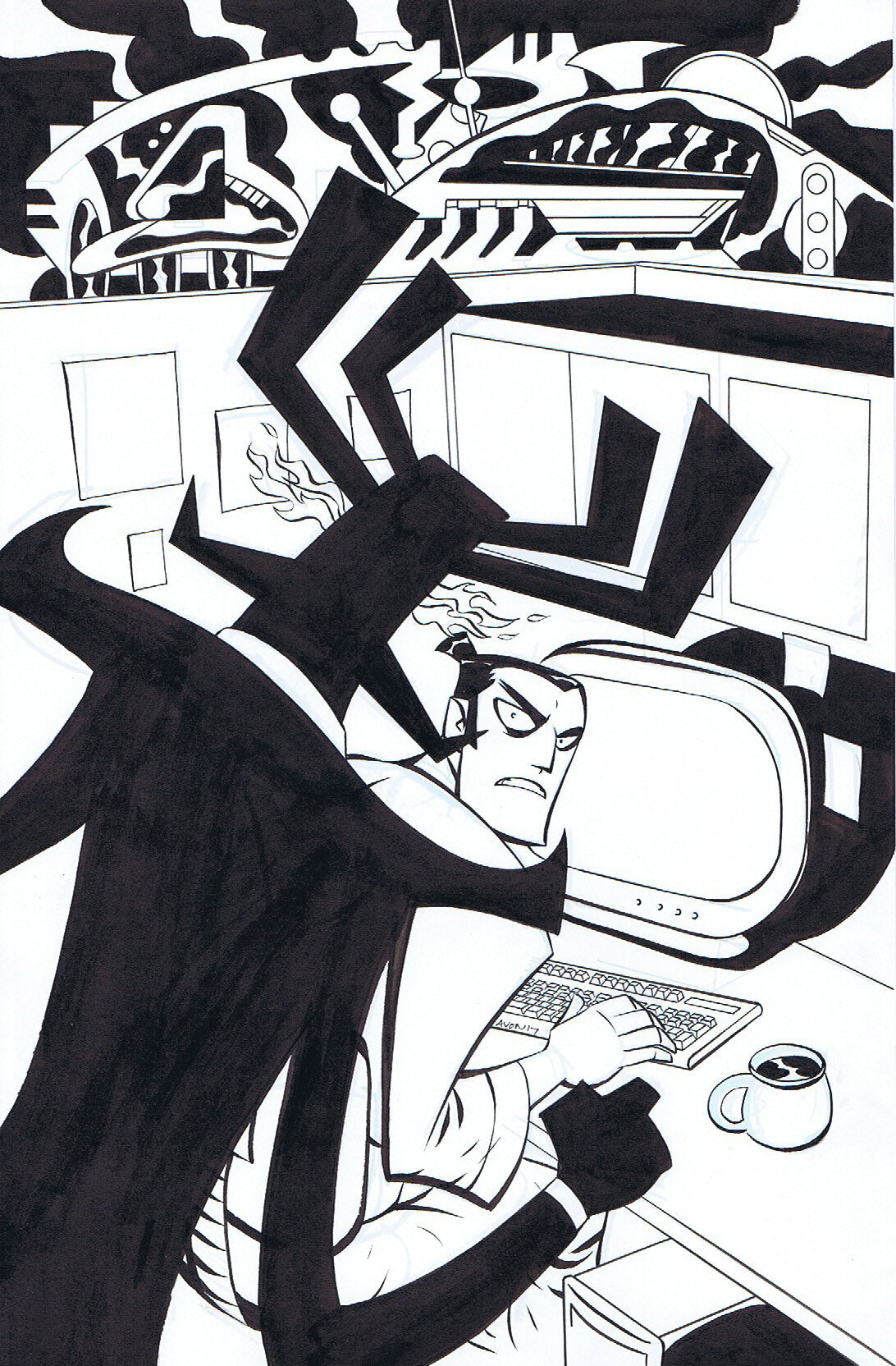 Samurai Jack #4 Cover