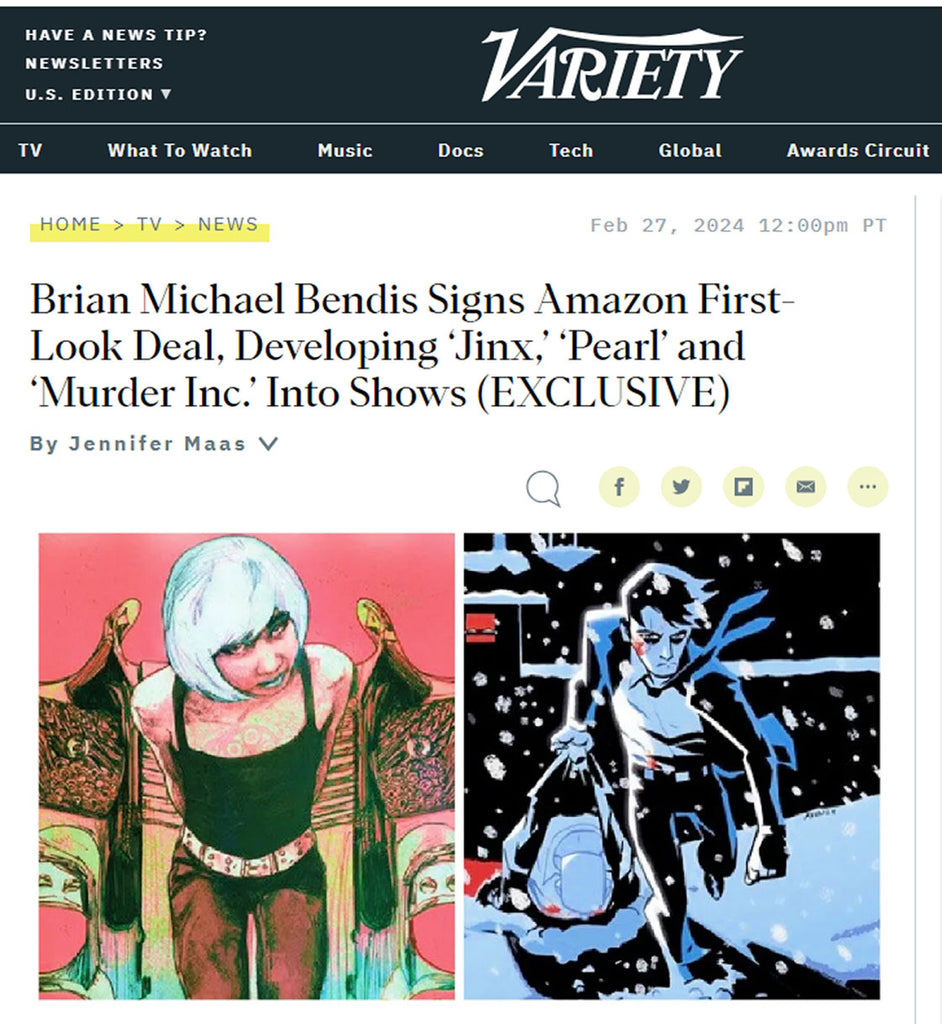 Murder Inc Vol3 is out now- and a TV SHOW??? – Michael Avon Oeming Art