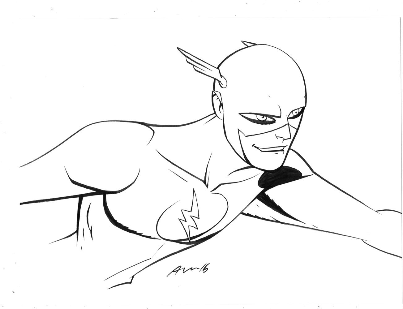 Daily Sketch The FLash!