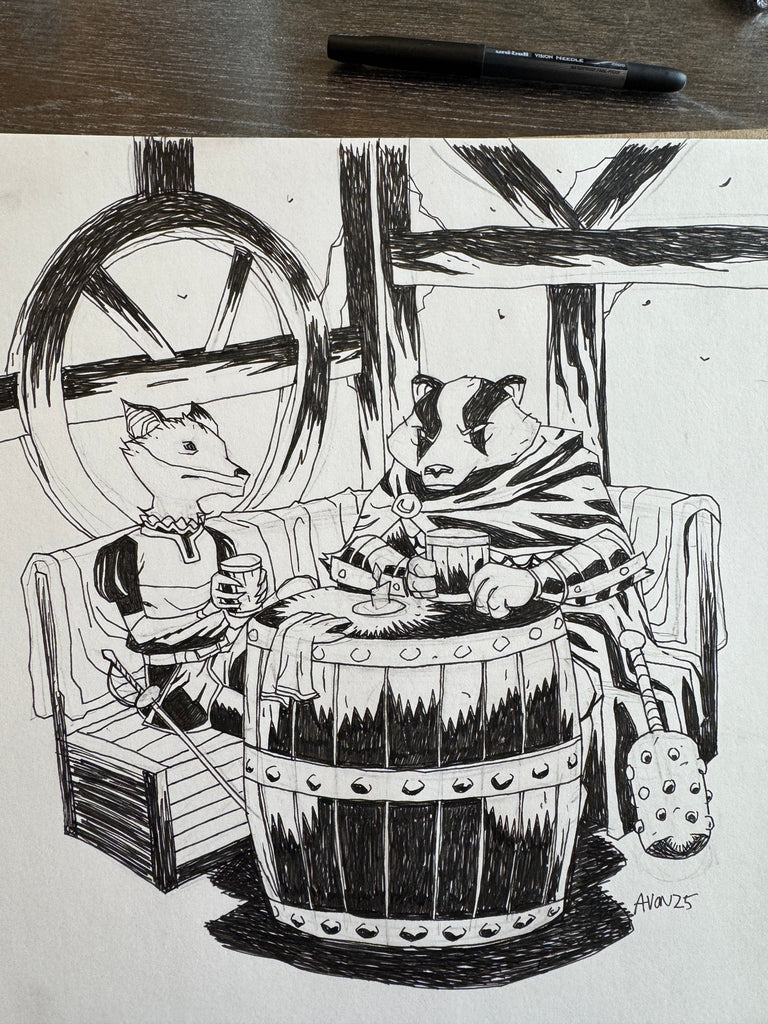 Drawing for myself – Michael Avon Oeming Art