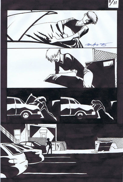 POWERS V.II #11 INTERIOR PAGE FEATURING DEENA